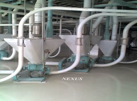 Pneumatic conveying