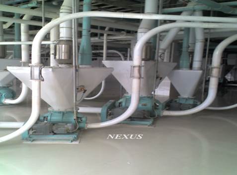 Pneumatic conveying