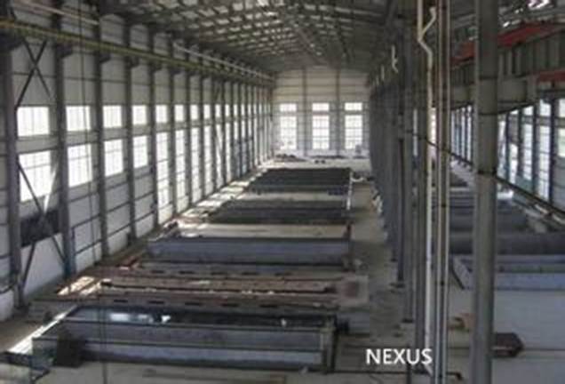 Hot dipping line for Poles, iron tower