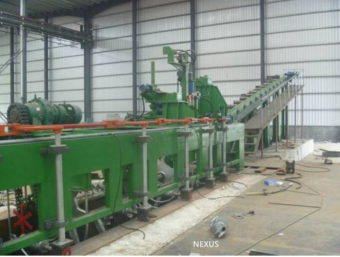 Angle iron production line