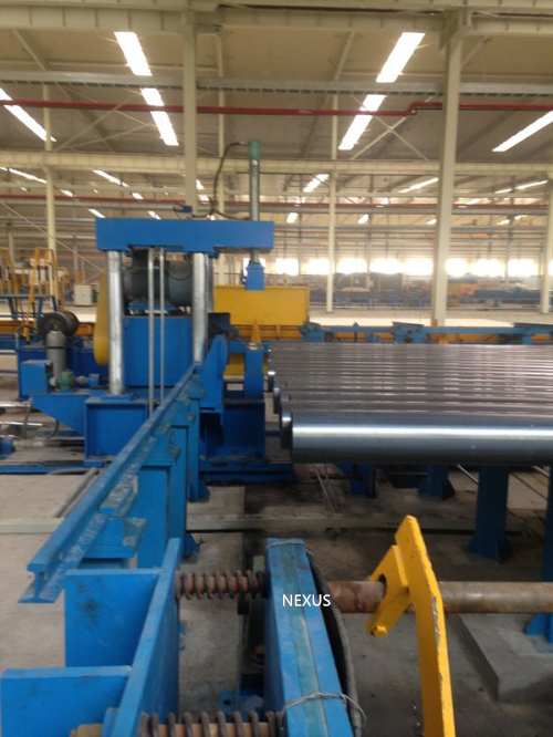 Pipe head flattening 2