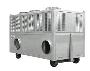 Grain cooling machine