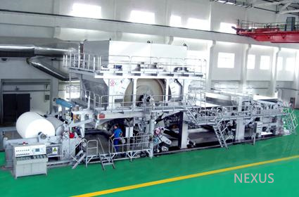 Crescent Forming Tissue Machine