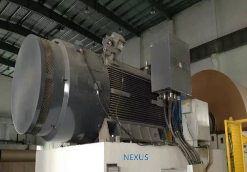 Motor for paper mill