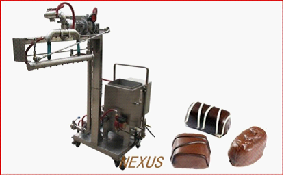 Chocolate lining machine