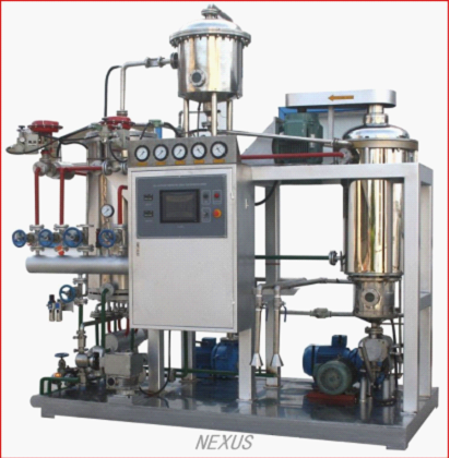 Continuous sugar cooking machine