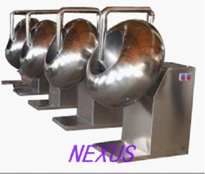 Chocolate polishing machine