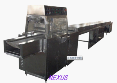 Chocolate coating machine